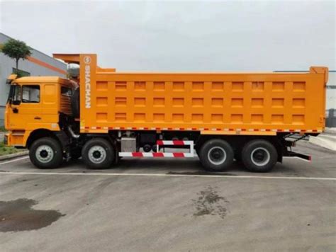 Euroii Shacman Yellow Dumper Truck F X Tipper Truck Hp Right