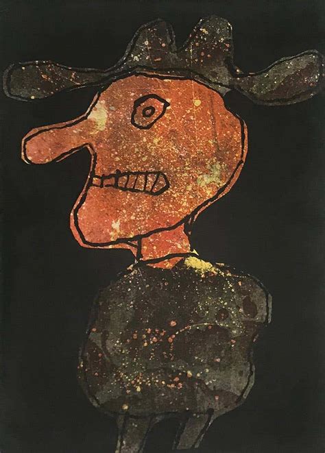 Jean Dubuffet Art Brut Poster At 1stdibs