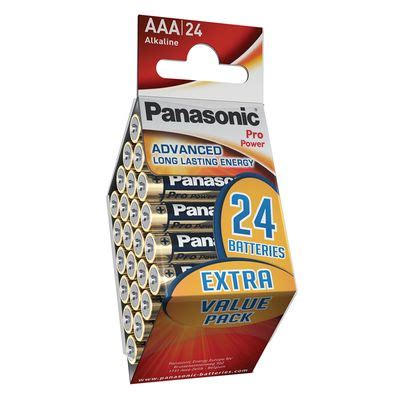 Panasonic AAA Micro Pro Power LR6 Batterien 24er Box Ttt48 De