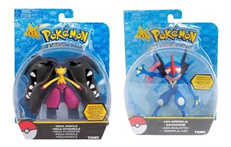 Pokemon Boneco Mawile Ash Greninja Action Figure Tomy Frete grátis