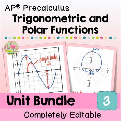 Ap Precalculus Trigonometric And Polar Functions Unit Flamingo