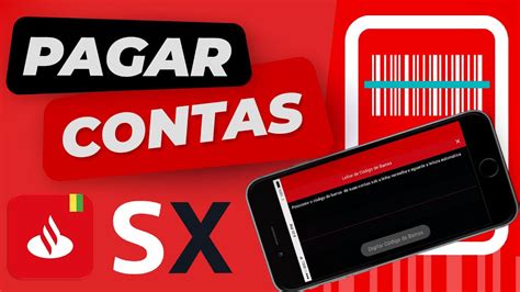 Santander Sx Como Pagar Boleto Pelo App Santander Youtube