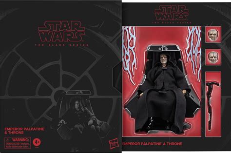 Cheap Retailers Star Wars The Black Series Emperor Palpatine And Throne