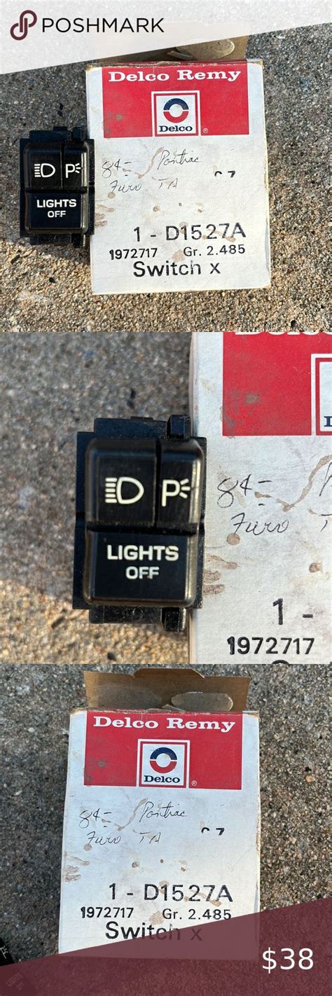 Used Ac Delco D A Genuine Gm Headlight Switch Delco Switch