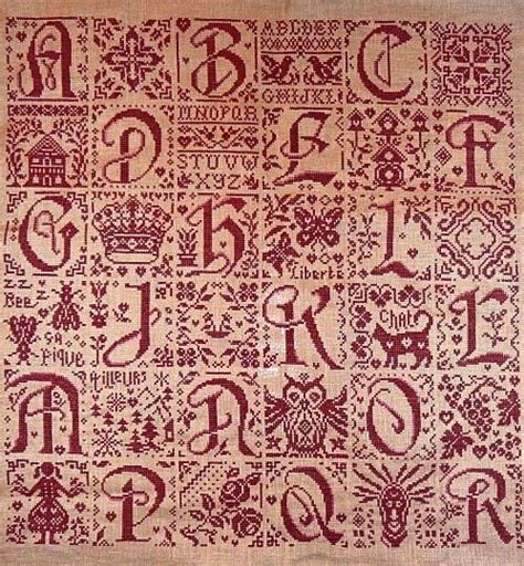 Gallery Ru Unito Monogram Cross Stitch Cross Stitch