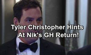 General Hospital Spoilers: Tyler Christopher Hints at GH Return ...