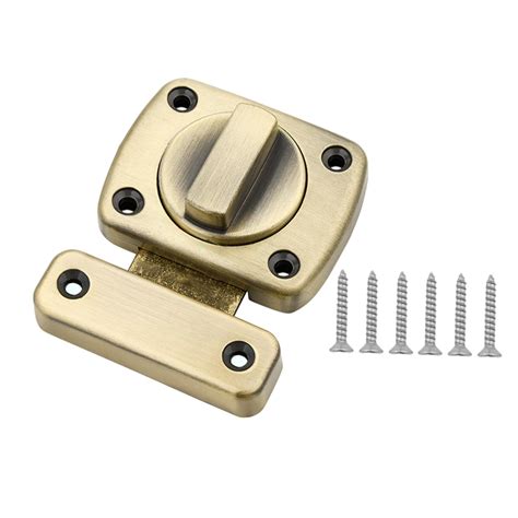 Rotate Bolt Latch Gate latches,Safety Door Lock Home Shed Door Lock latches with Screws for ...