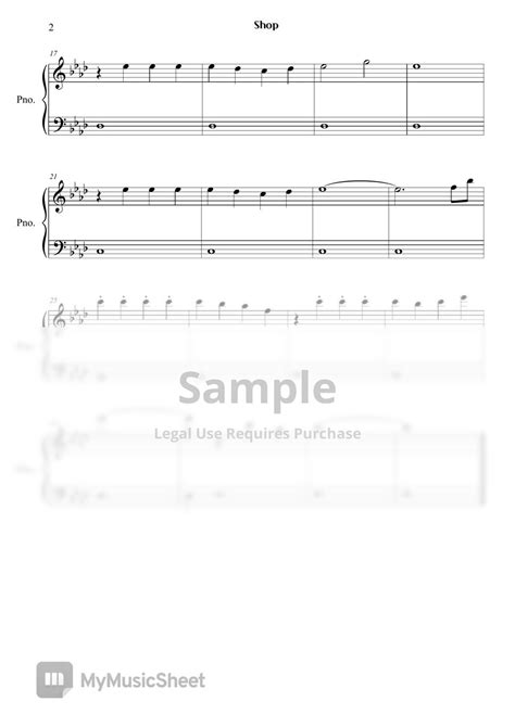 Undertale Shop Sheets By Right Now Piano