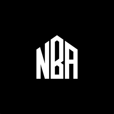 diseño de letras de la nba diseño del logotipo de la letra de la nba