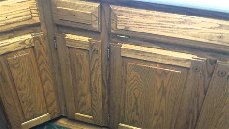 Oak Kitchen Cabinets Refinished At Timeless Arts Refinishing Youtube