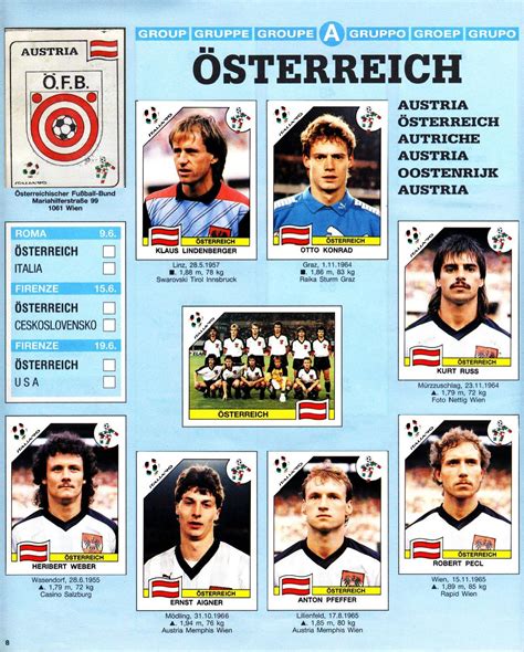 Panini FIFA World Cup 1990 Stickers By Gramosli Issuu