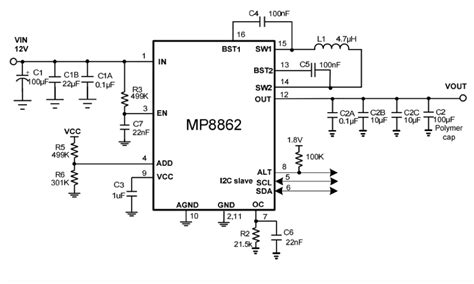 28vin To 22vin 2a Lout 4 Switch Integrated Buck Boost Converter With