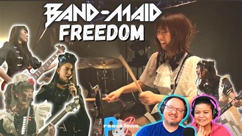 Band Maid Freedom Official Music Video Reaction Youtube