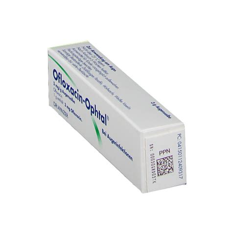 Ofloxacin Ophtal 3 Mg Ml 3 G Shop Apotheke