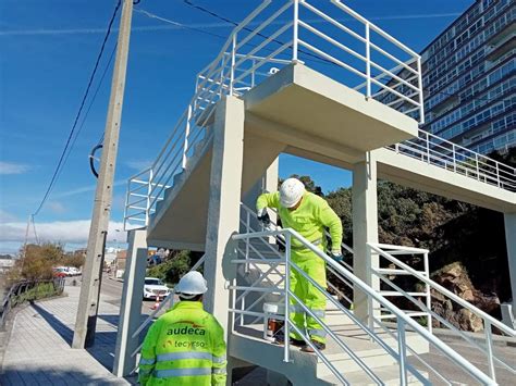 A Xunta Remata As Obras De Conservaci N Da Pasarela Peonil Sobre A