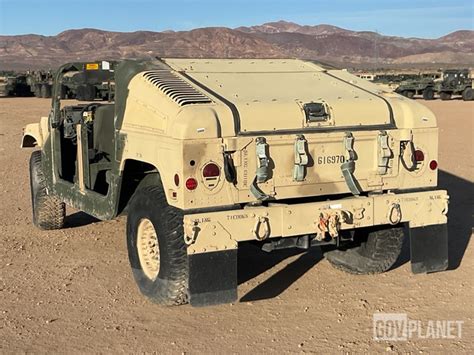 Surplus AM General M1114 HMMWV 4 Door w/Slant Back in Yermo, California, United States ...