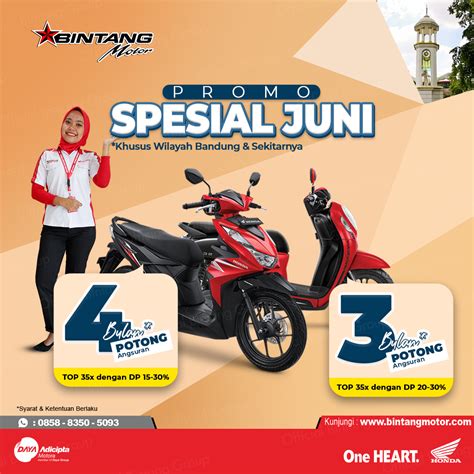 Review Promo Bintang Motor Bulan Juni Honda Bintang Motor