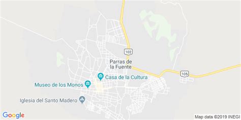 Mapa De Parras Coahuila Mapa De Mexico