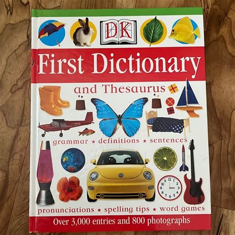 Toys Dk First Dictionary And Thesaurus Hardcover Picture Book