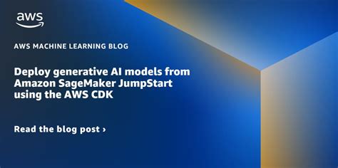 Deploy Generative Ai Models From Amazon Sagemaker Jumpstart Using The