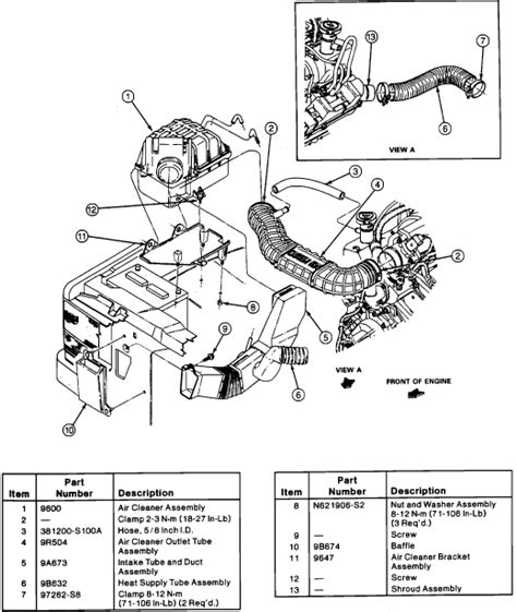 Ford Ranger Throttle Cable Adjustments Replacement Location