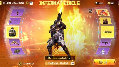 New Legendary Lucky Draw Full Complete Cod Cod Mobile Firebreak