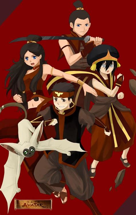 Avatar In The Fire Nation By Meru Chan On Deviantart Avatar Fire