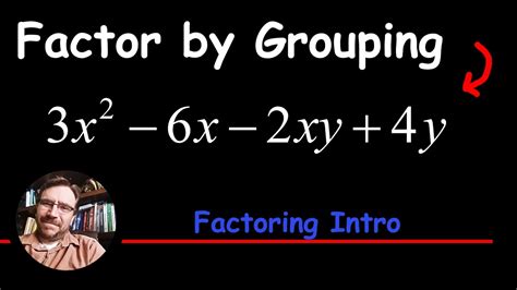 How To Factor By Grouping A Four Term Two Variable Polynomial