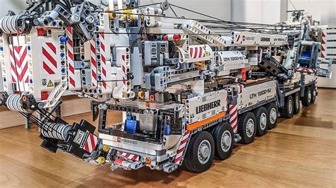 Lego Technic Liebherr LTM 11200 Crane Details MOC by Jeroen Ottens