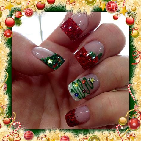 Gel Nails For Christmas Best Christmas Nail Art Ideas For