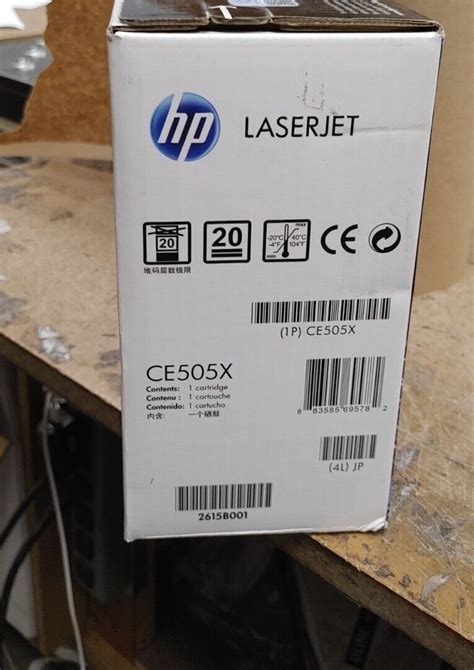 Genuine Hp 05x Black Toner Ce505x New Sealed Box Ebay