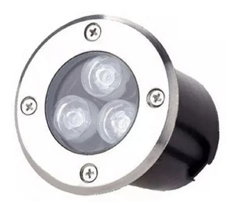 Balizador Spot Led Embutir Chao Piso Jardim W Ip Quente Mercado Livre