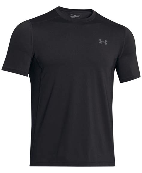 Under Armour Men S Heatgear Raid Fitted T Shirt In Black For Men Lyst