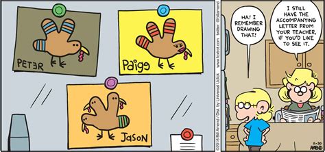 From the Archives: Thanksgiving Comics | FoxTrot Comics by Bill Amend