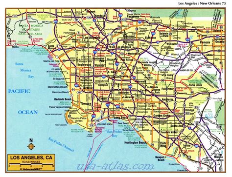 City Of Los Angeles Map - Map