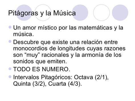 Las Matematicas Y La Musica