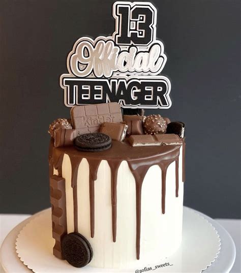 Official Teen Cake Topper 13th Birthday Cake Topper Thirteen Cake