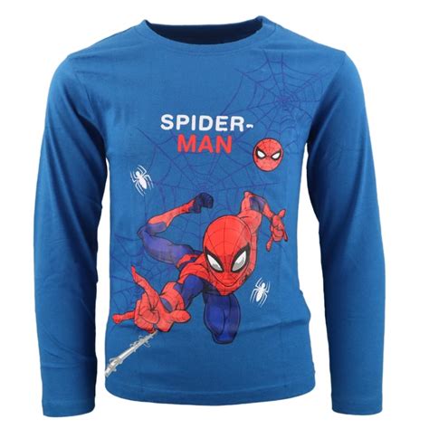 Marvel Spiderman Langarm Kinder T Shirt Kaufland De