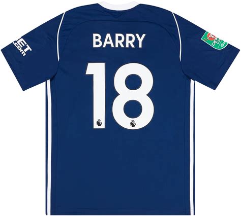 West Brom Match Issue Carabao Cup Home Shirt Barry