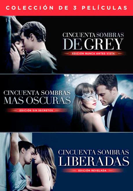 La Trilogía 50 Sombras A La Venta En Dvd Cine Y Más 20