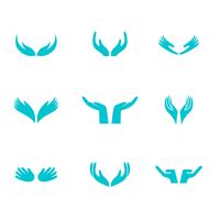 Hand Logo Vector Art, Icons, and Graphics for Free Download