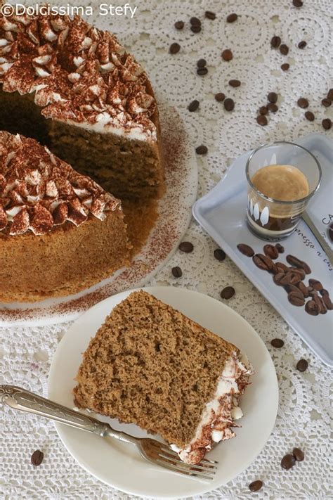 Chiffon Cake Al Caff Le Ricette Di Dolcissima Stefy