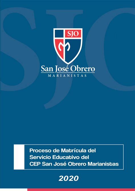 PDF Proceso de Matrícula del Servicio Educativo del CEP Ficha Única