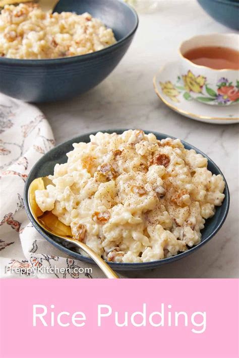 Rice Pudding Preppy Kitchen