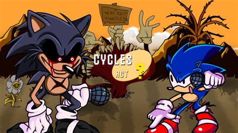 Fnf Cycles Vs Sonic Exe V Youtube