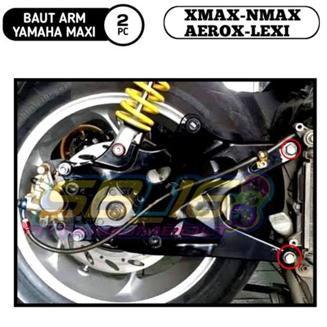 Jual Baut Arm Yamaha Aerox Nmax Lexi Xmax Shopee Indonesia