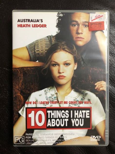 10 Things I Hate About You Dvd 2000 For Sale Online Ebay