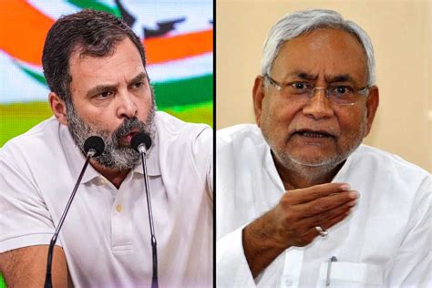 Nitish Kumar Bihar Cm Nitish Kumar Reacts On Rahul Gandhis