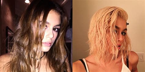 Kaia Gerber Goes Blonde For A Day On Instagram Vogue