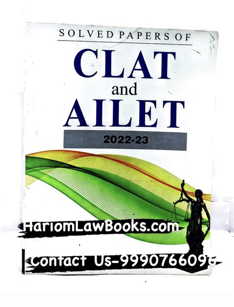 Singhals Clat And Ailet Solved Papers 2022 23 Exclusive Portal For